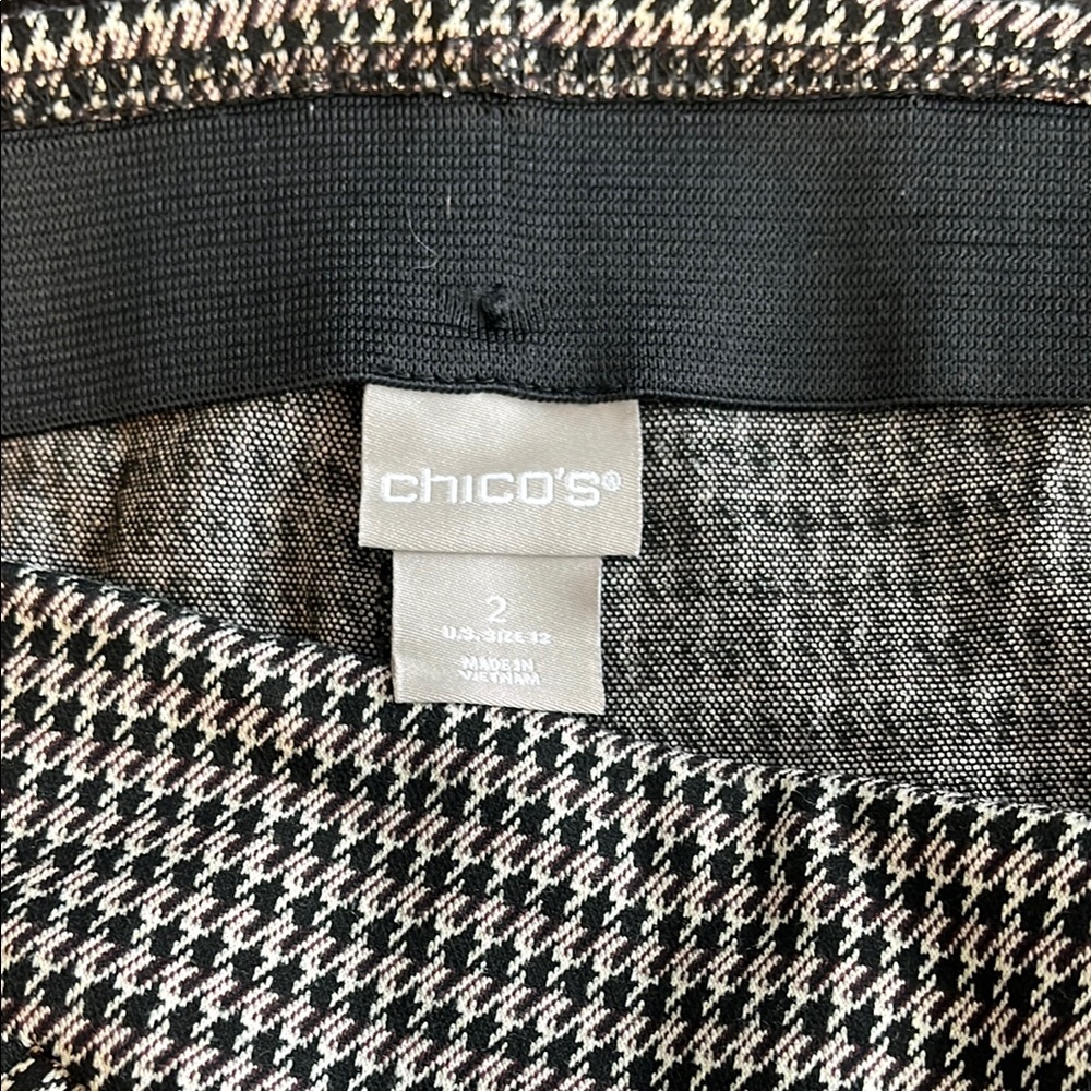 Chic Houndstooth Pants - image 2